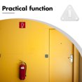 thumbnail image 3 of SEWCHICS 12pcs Fire Extinguisher Wall Mount Silver Metal Hook For Commercial Spaces, 3 of 7