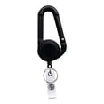 thumbnail image 4 of Llavero en D Sunnimix duradero retráctil de liberación rápida accesorios ganchos de seguridad negro, 4 of 7