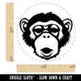 thumbnail image 2 of Chimpanzee Primate Ape Rubber Stamp for Scrapbooking Crafting Stamping - Mini 1/2 Inch, 2 of 7