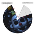 thumbnail image 4 of Lsque Five Nights At Freddy'S Print Christmas Tree Skirt, Tree Skirt with Ties or Velcro, Perfect for Holiday Decorations, Halloween, and New Year-36", 4 of 7