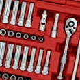thumbnail image 3 of Genius Tools 42 Piece 1/4" Dr. Metric & SAE Deep Hand Socket Set (12-Point) - TW-242MS, 3 of 6