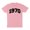 Pink, variant on 1970 College Style Shirt Unisex Large White