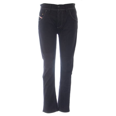 DIESEL Women's Cayre Stretch Slim Leg Straight Jeans #00A789 Black