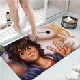 thumbnail image 4 of Alfombra antideslizante para baño, dormitorio, balcón, sala de estar, 60 x 90 cm, diseño de películas Big Hero 6, 4 of 4