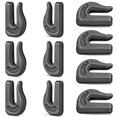 thumbnail image 1 of Gancho de cadena Weld On Grab Chain, paquete de 10 horquilla G70 para remolque y camión, 1 of 7