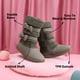 thumbnail image 3 of Dream Pairs Botas de nieve de invierno para niñas Zapatos de media pantorrilla con forro de piel sintética KLOVE Dream Pairs KLOVE, 3 of 5