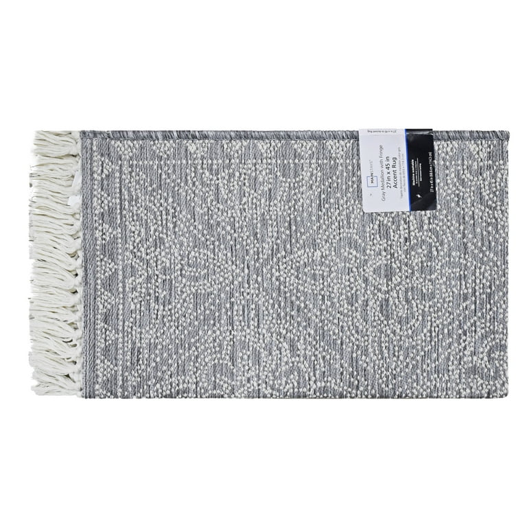 Mainstays Grey Medallion Non-Skid Indoor 27