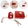 thumbnail image 1 of Minkissy Slide Bolt Practical Steel Door Lock Security for Fences 1Set, 1 of 4