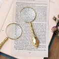 thumbnail image 2 of 5x Magnifying Glass, Handheld Loupe, Lightweight Metal, Optical Glass Lens, High Clarity for Kids and Seniors, Repair and Observation, 2 of 5