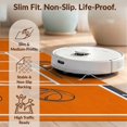 thumbnail image 6 of Design&I 5'x7' Ultra Soft Area Rug, Basketball Repeating Hoop Net Motif Bold Stripe Border Center None Fluffy Washable Non Shedding for Bedroom Living Room Home Office, 6 of 7