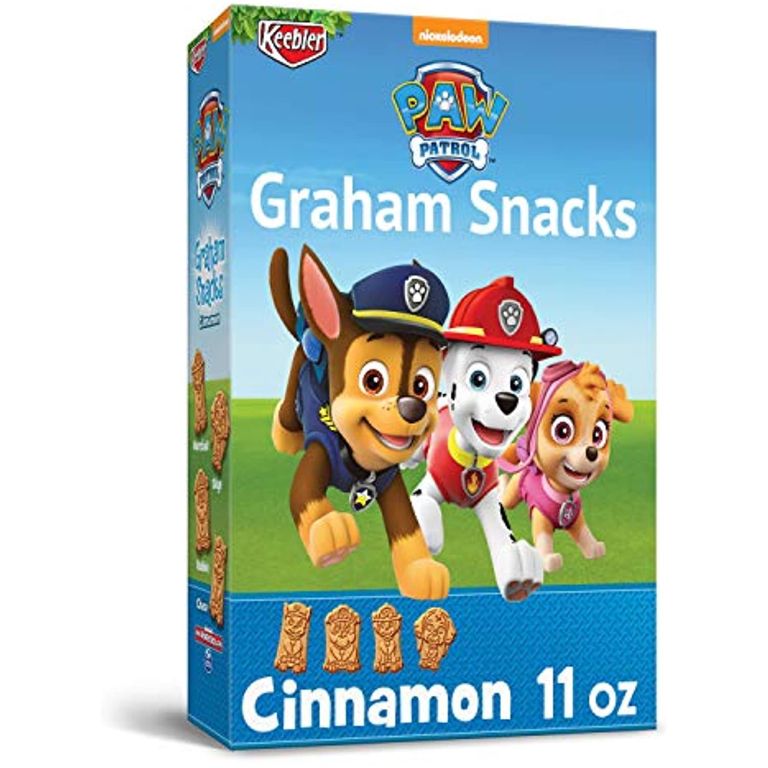 Keebler Paw Patrol, Graham Snacks, Cinnamon, Made With Whole Grain