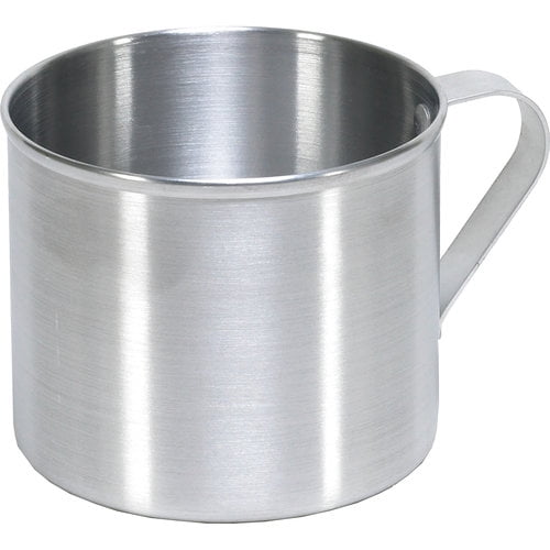 IMUSA USA Aluminum Mug for Stovetop Use or Camping 1.25Quart, Silver