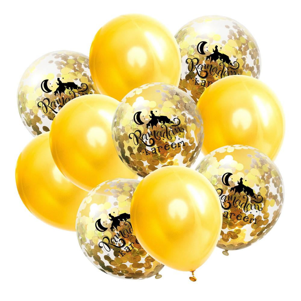 10Pcs 12" Confetti Balloons Latex Wedding Party Baby Shower Birthday Decoration