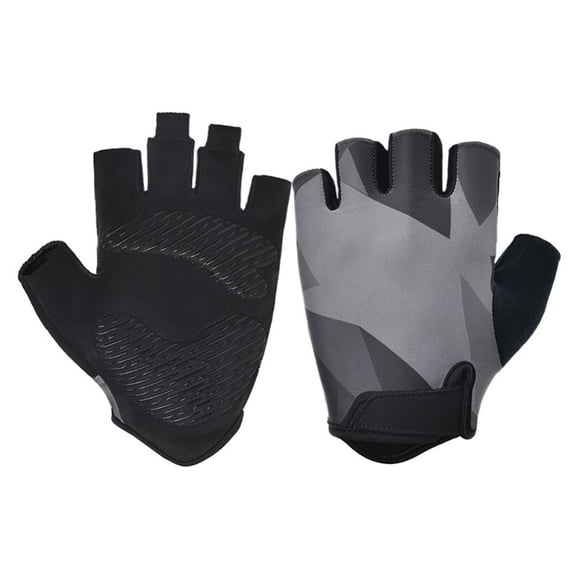 Cycling Bike Gloves for Men Women - Half Finger Bicycle Gloves Padded Shock Absorbing Anti-Slip Breathable MTB Road Biking Gloves
