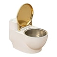 thumbnail image 5 of Funny Pet Bowl – White Toilet-Shaped Wall-Mounted Cat & Dog Water Bowl with Lid, Food-Grade Stainless Steel Inner Bowl, Whisker-Friendly Shallow Dish, Indoor Kitchen Bathroom Living Room, 5 of 7