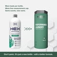 thumbnail image 2 of Detergente para ropa HEX Performance sin perfume, 50 oz, 100 cargas, 2 of 6