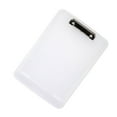 thumbnail image 3 of MasteelfCA Plastic A4 Clipboard File Clip Hardboard Paper Holder Memo Folders Board Pencil A4 Paper Container Box for Home School Office (Transparent), 3 of 7