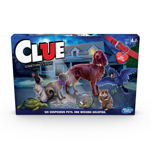 Clue Something's Fishy Board Game
