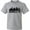 AC-Heather Grey, variant on Inktastic Nashville Skyline Grunge Youth T-Shirt
