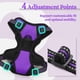 thumbnail image 4 of Arnés para perros Rabbitgoo, sin tirones, ajustable, morado, para perros XS, 4 of 8