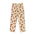 thumbnail image 6 of Daiia Cartoon Popcorn Men's Sleep Pant with Pockets and Drawstring,Pajama Pants-Small, 6 of 9