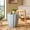 Powder Blue, variant on Safavieh Jaslyn Indoor/Outdoor Curved End Table, Powder Blue