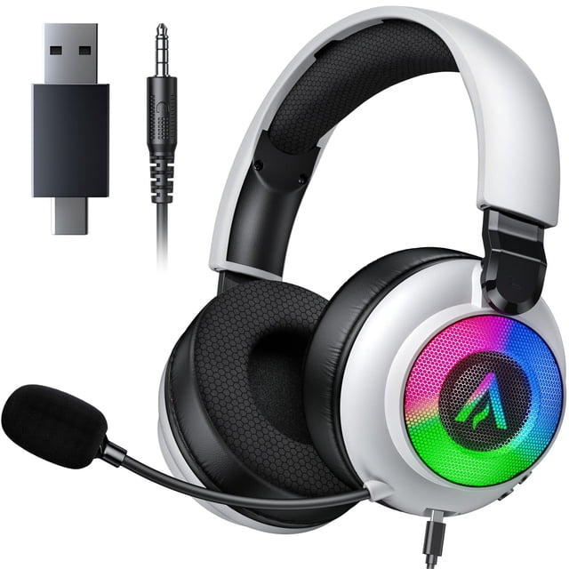 Auriculares inalámbricos para juegos Buwnia para PS5 PS4 con sonido 7.1