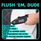 thumbnail image 2 of Toallitas húmedas DUDE Wipes, toallitas húmedas XL para uso doméstico, menta fría, 48 unidades, paquete de 5, 2 of 3