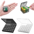 thumbnail image 3 of Large Monthly Pill Organizer 30-Days Portable One Month Weekly Pills Box V4A3, 3 of 5