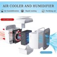 thumbnail image 3 of Mini Air Cooler Portable Air Cooler Conditioning Fan Unit Chiller Purifier Desk Bedroom Study, 3 of 5