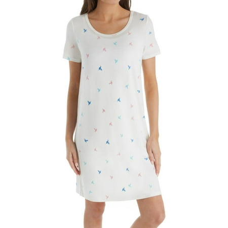 

Women s Shadowline 64117 Before Bed 36 Inch Sleepshirt (Hummingbirds S)