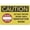 Warning Sign 3, variant on Caution Do Not Enter When Machinery Is In Use Spanish Aluminum Metal Tin Sign 8"x12" - Safety Restriction Alert Warning Plate, Bilingual Machinery Sign