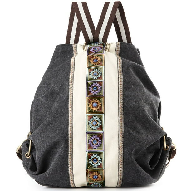 Mochila de hombro Goodhan Canvas Daypack para mujer