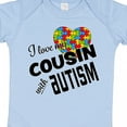 thumbnail image 4 of Inktastic I Love My Cousin with Autism Boys or Girls Baby Bodysuit, 4 of 5