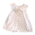 thumbnail image 2 of Économies d'Été! Robe d'Été pour Enfants, Robes Décontractées pour Filles en Liquidation, Robe Sans Manches à Col Rond pour Enfants, Robe d'Été Décontractée à Col de Poupée, 2 of 3