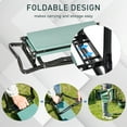 thumbnail image 6 of Dranite Folding Garden Kneeler and Bench Set, Includes 1 Large Tool Pouch for Easy Storage, 6 of 11