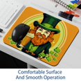 thumbnail image 6 of Saint Patrick's Day Square Desk Mat Mousepad, 8.3x9.8 Inch Non-Slip Rubber Bottom, Printed Gaming Mousepad for Office and Gaming, 6 of 6