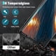 thumbnail image 2 of [Paquete de 2] Protector de pantalla para Google Pixel 7 Pro (2 unidades), protector de lente de cámara de vidrio templado 9H, 3D Arc HD transparente, antiarañazos, compatible con Pixel 7 Pro 5G de, 2 of 6