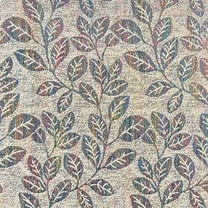 Decora Furnishings Leaves Design Jacquard Material Polyester-Cotton Fabric Blend for Upholstery, Chair, Window Treatments, Craft - Width 54 inches - Fabric by The Yard (Moss Green)