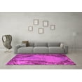 thumbnail image 3 of Ahgly Company Indoor Round Oriental Pink Industrial Area Rugs, 3' Round, 3 of 4