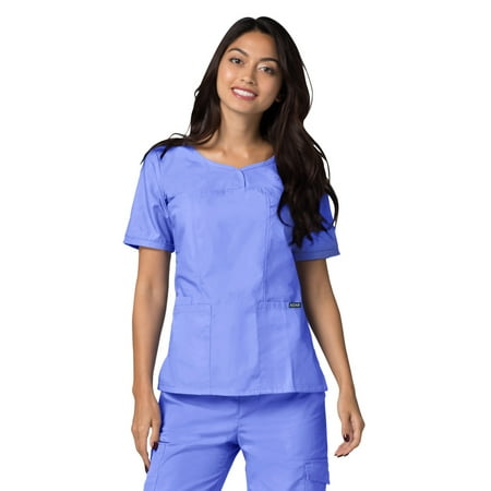 

Adar Universal Scrubs For Women - V-Neck Scrub Top