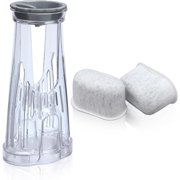 Water Filter Holder and 2 Water Filters, Compatible with Keurig 2.0 Series Coffee Machines Compatible with K-Supreme Series/K-Express/K-Slim/K-Elite/K-Duo Plus/K-Select/K-lced/K50/K-Classic