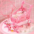 thumbnail image 3 of [Envío Rápido] Carro De La Compra Pantera Rosa Juego De Adornos De Pastel Microscópicos Fiesta De Cumpleaños Cake Topper, 3 of 4