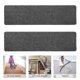 thumbnail image 5 of GOOHOCHY 2 alfombrillas lavables antideslizantes para escaleras, autoadhesivas, para el hogar, 5 of 7