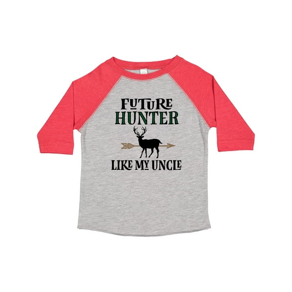 Inktastic Hunting Future Hunter Like Uncle Boys or Girls Toddler T-Shirt