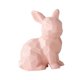 thumbnail image 3 of Estatua de conejo, figura de animal, recuerdo de colección, decoración de Pascua, conejo de Pascua Rosa, 3 of 9