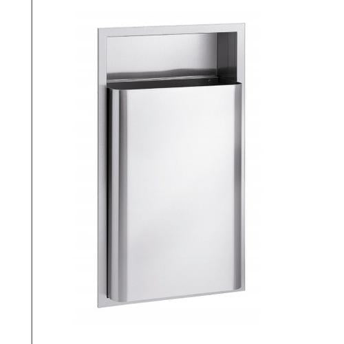 Bradley 346000000 Recessed ADA Compliant Waste Receptacle w/ Open