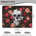 thumbnail image 7 of DISNIMO SUV Cargo Liner for Dogs Skull Flower Printed All Weather Trunk Protection Cargo Liner Non-Slip Scratch-Proof Rear Trunk Cover Fits for SUV Truck Sedan, 7 of 7