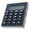 Black, variant on Boutique Stationery Student Calculator 8 Digits Display Basic Math Functions ABS Lightweight Design