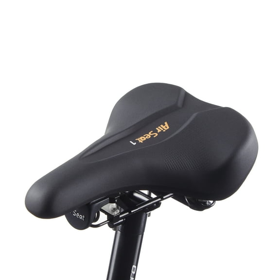 Air Seat1 Suspension Saddle for Folding, City, Stationary Exercise Bikes, Men and Women